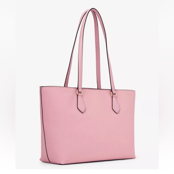 New Michael Kors Sheila Large Tote Saffiano Leather Carnation - Picture 2 of 4